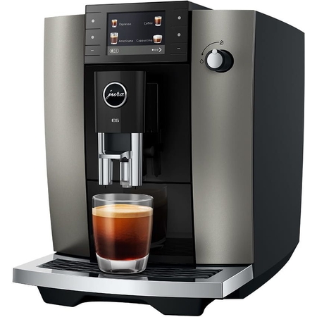 JURA E6 Dark Inox (ED) Volautomatische Koffiemachine