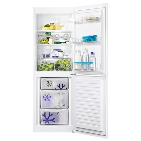 Zanussi ZRB33103WA wit Koelvriescombinatie