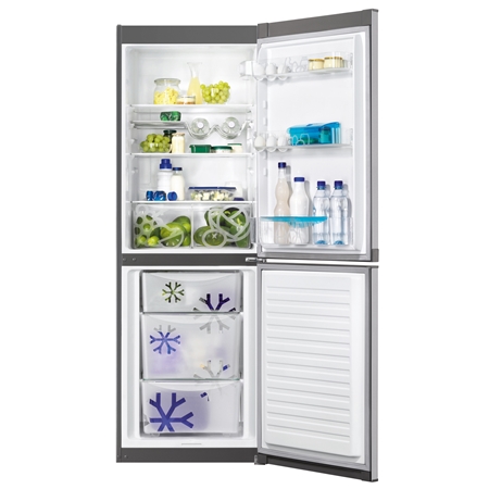 Zanussi ZRB33103XA RVS Koelvriescombinatie
