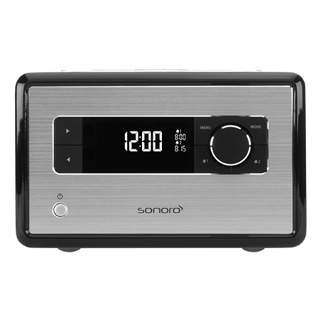 Sonoro SO-110BL zwart wekkerradio