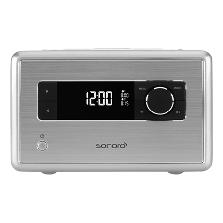 Sonoro SO-110S zilver wekkerradio
