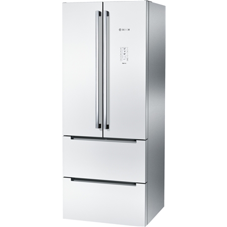 Bosch KMF40SW20 glas-wit Koelvriescombinatie