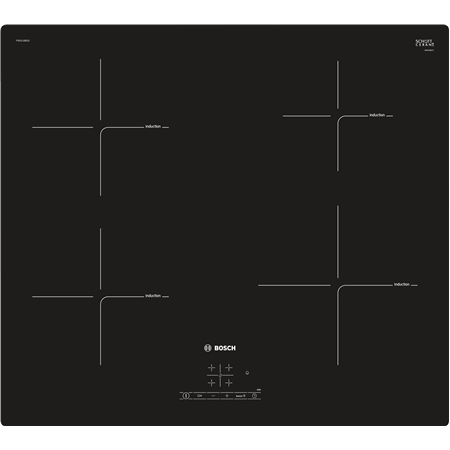Bosch PIE611BB1E zwart Inductie Kookplaat