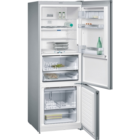 Siemens KG56FSB40 zwart-zilver Koelvriescombinatie