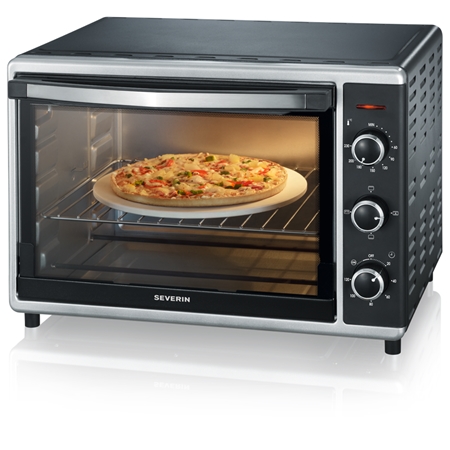 Severin TO 2058 Oven - Zwart / Zilver afbeelding