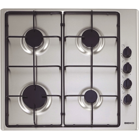 Beko HIZG64120SX RVS Gaskookplaat
