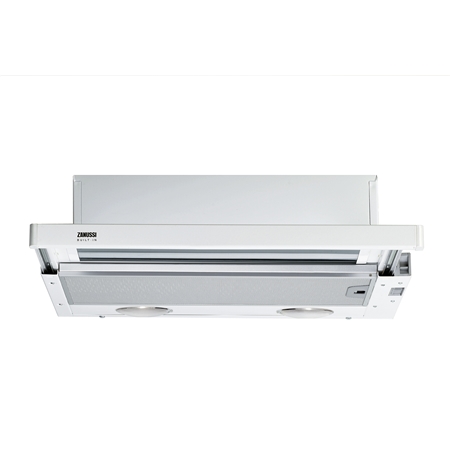 Zanussi ZHP615W wit Vlakscherm Afzuigkap