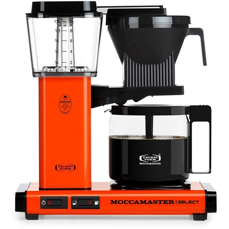 Moccamaster KBG Select Orange koffiezetapparaat met grote korting