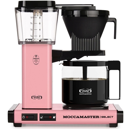 Moccamaster KBG Select Pink koffiezetapparaat met grote korting