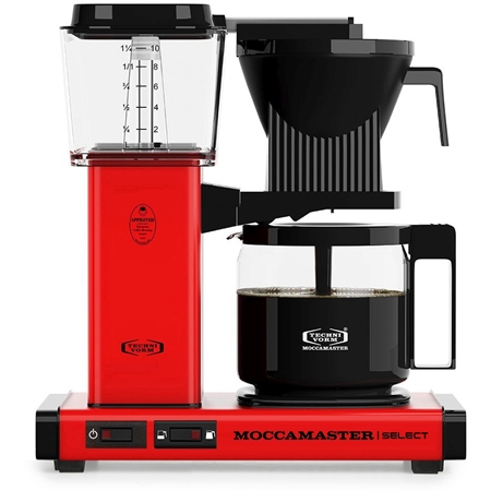 Moccamaster KBG Select Red koffiezetapparaat