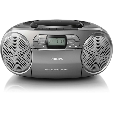 Philips AZB600 Radio-CD-cassette speler met DAB+