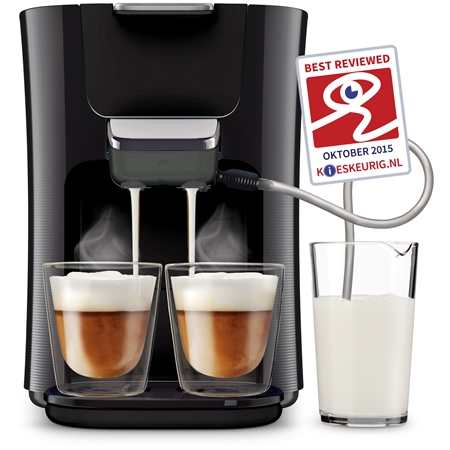 Philips HD7855/50 Senseo Latte Duo zwart Koffiepadmachine