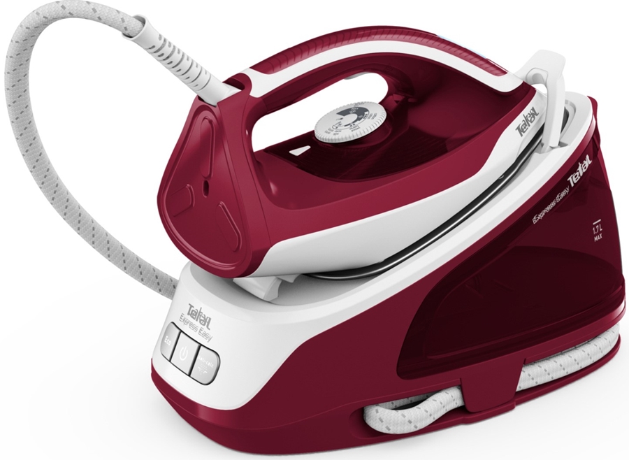 Tefal SV6130 Express Easy Stoomgenerator - Rood/Wit