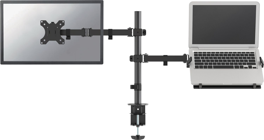 Neomounts FPMA-D550NOTEBOOK monitorarm met laptopsteun