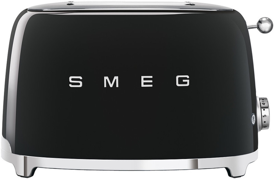 SMEG TSF01BLEU Broodrooster 50's Style - Zwart