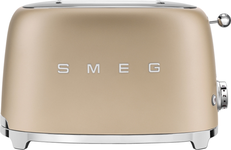 SMEG TSF01CHMEU 50's Style Broodrooster - Champagne