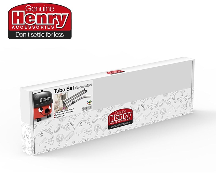 Numatic NVA-3DRVS B verpakte 32 mm RVS buizenset