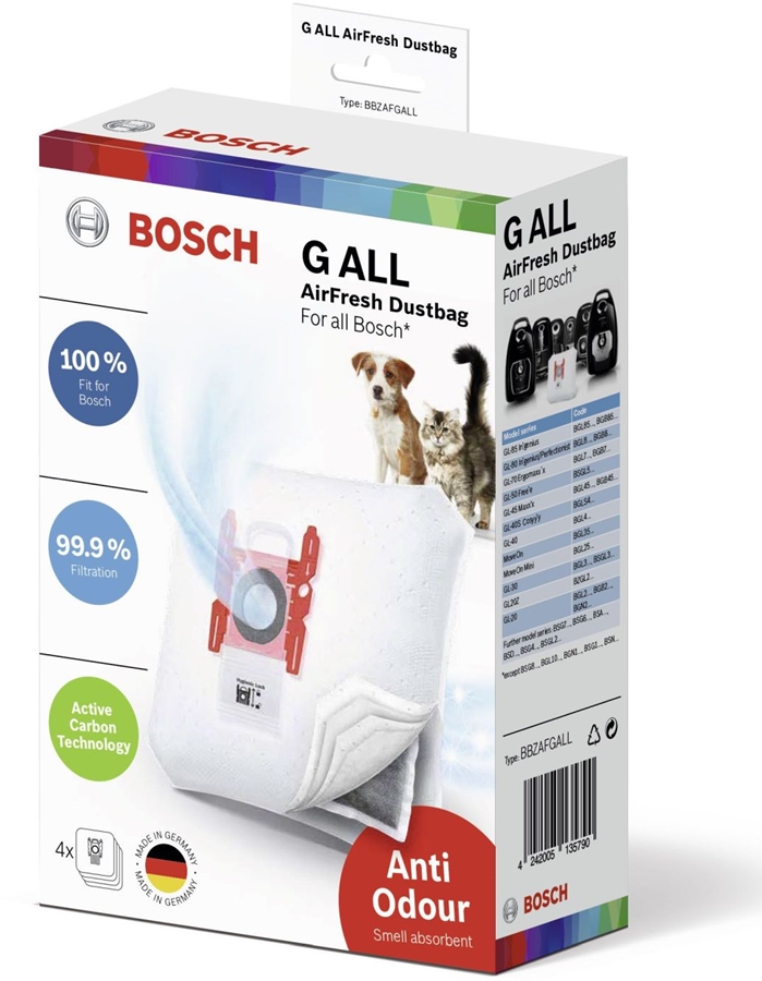 Bosch BBZAFGALL AirFresh GALL stofzuigerzakken