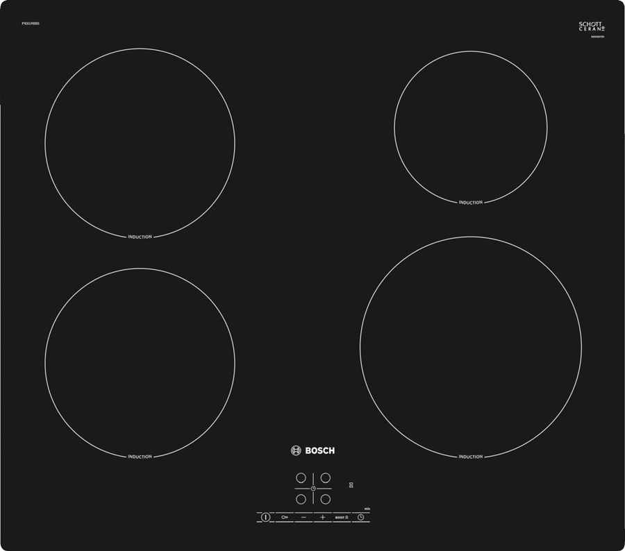 BOSCH PIE61RBB5E Serie 4 Opbouw Inductiekookplaat