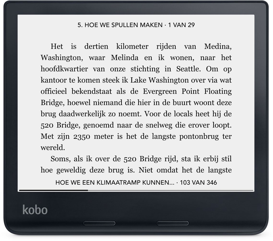 Kobo Sage aanbieding