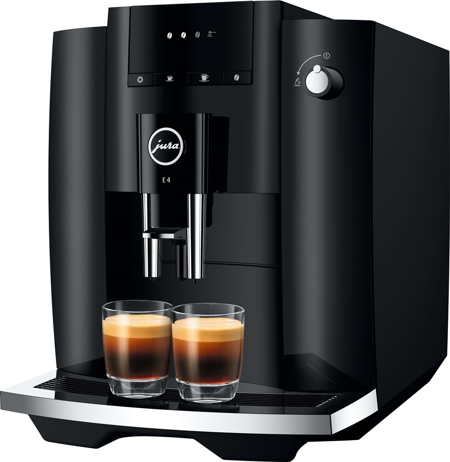 JURA E4 Piano Black (EA) Volautomatische Koffiemachine