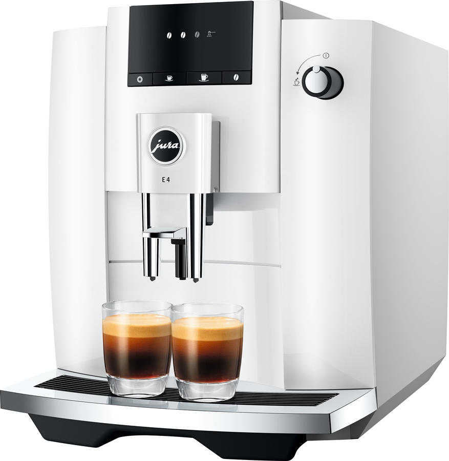 JURA E4 Piano White (EA) Volautomatische Koffiemachine