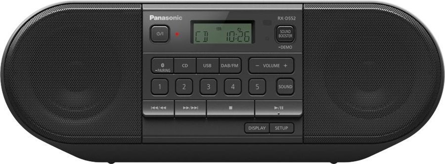 Panasonic RX-D552E-K radio-CD speler