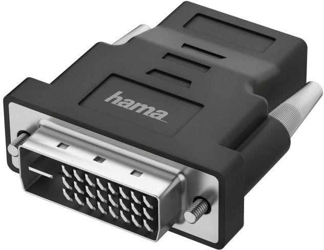 Hama Video-adapter DVI-stekker - HDM-aansluiting Ultra-HD 4K
