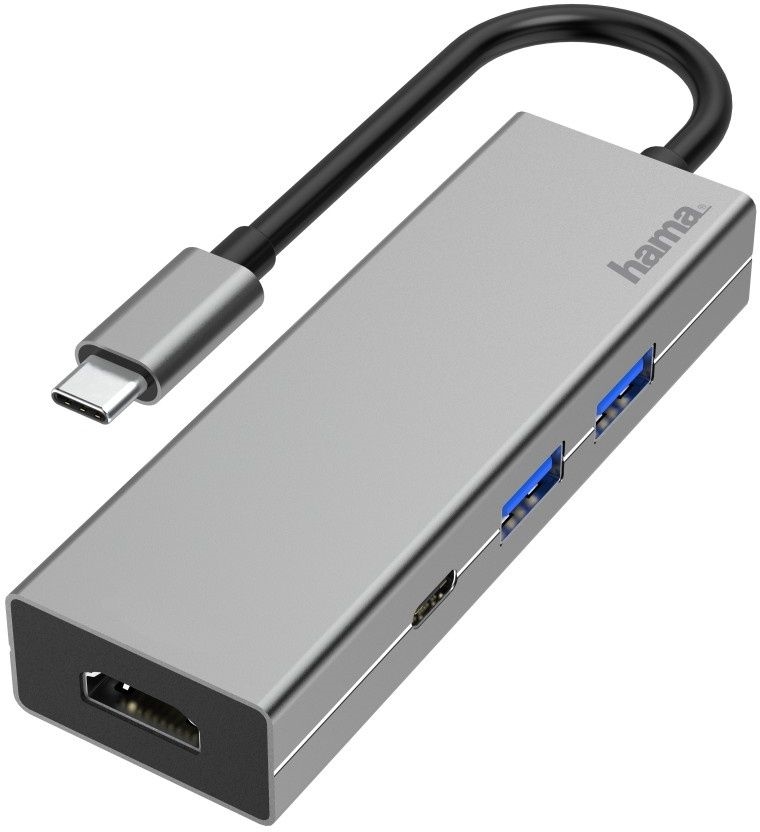 Hama USB-C Multiport 4-poorts