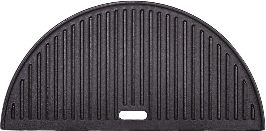 Kamado Joe Half Moon Cast Iron Reversible Griddle - Classic Joe ®