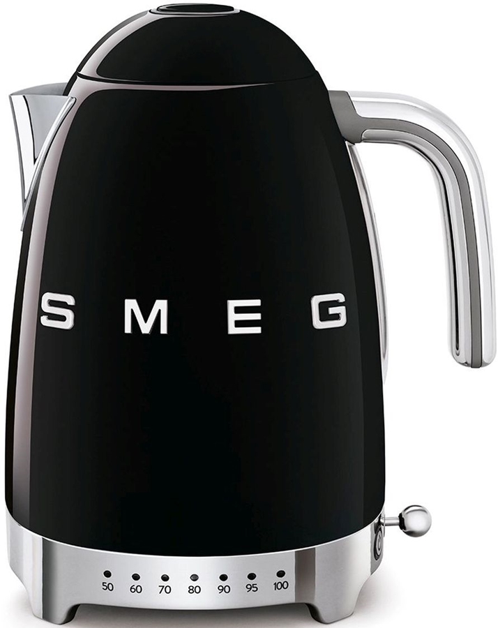 SMEG KLF04BLEU Waterkoker 50's Style - Zwart