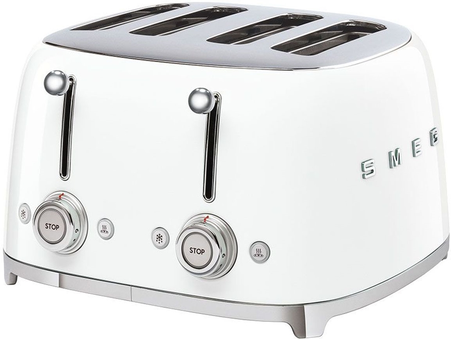 SMEG TSF03WHEU 50's Style Broodrooster - Wit