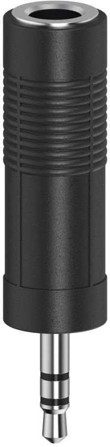 Hama Audioadapter 3,5-mm-jack-stekker - 6,3-mm-jack-koppeling