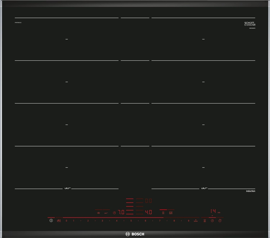 BOSCH PXY675DC1E Serie 8 Inbouw Inductiekookplaat