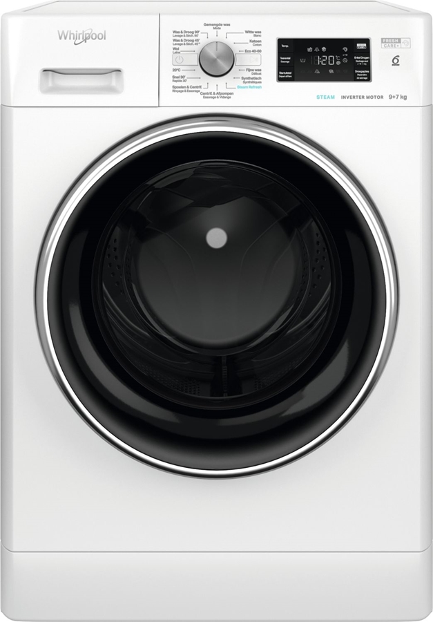 Whirlpool FFWDB 976ac258E BCV BE was-droogcombinatie