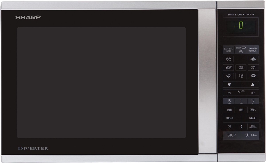 Sharp R971INW Combimagnetron - Inox / Zilver