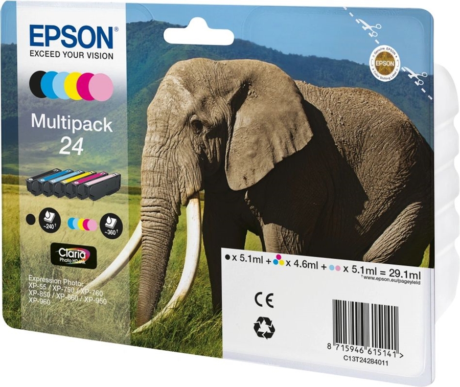 Epson C13T24284021 inkt multipack 24