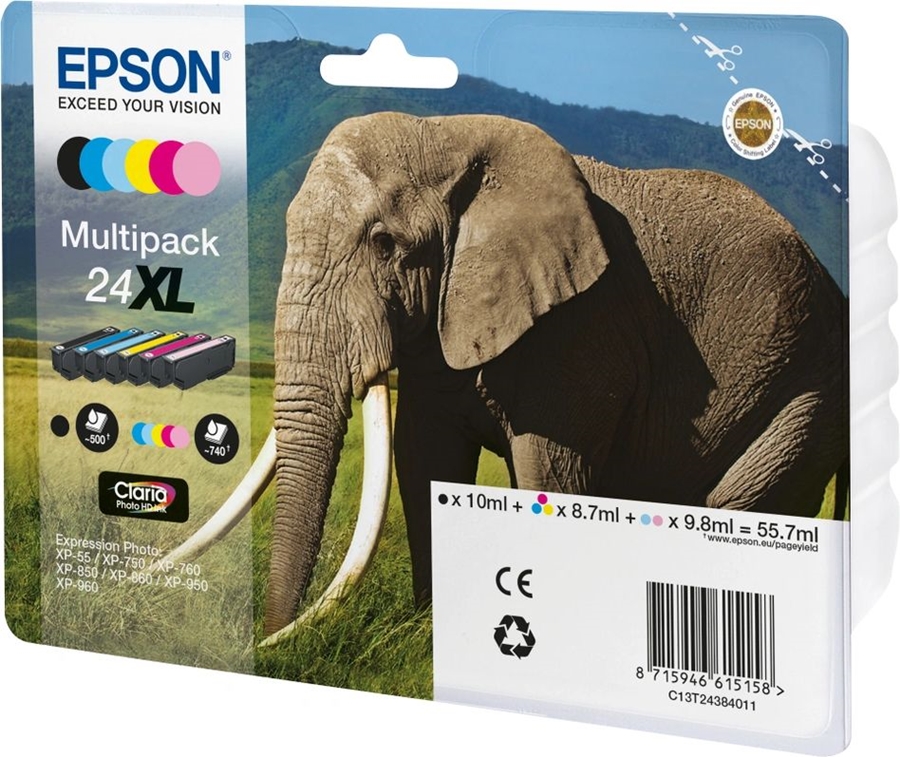 Epson C13T24384021 inkt multipack 24XL