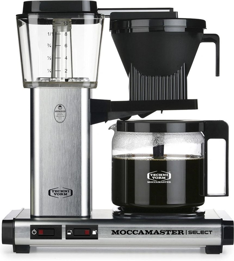 Moccamaster KBG Select Koffiemachine - Filterkoffie - RVS