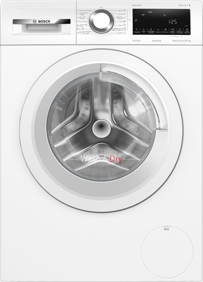 BOSCH WNA144V9NL Serie 4 EXCLUSIV Was-droogcombinatie
