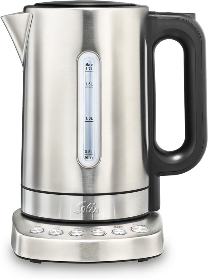 Solis 5516 Vario Temp Kettle Waterkoker - Zilver