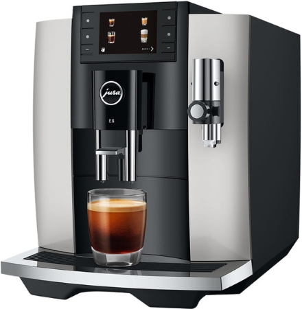 JURA E8 Platina (EC) Volautomatische Koffiemachine