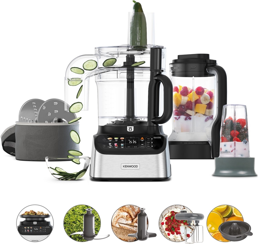 Kenwood FDM73.850SS MultiPro OneTouch Foodprocessor & Blender