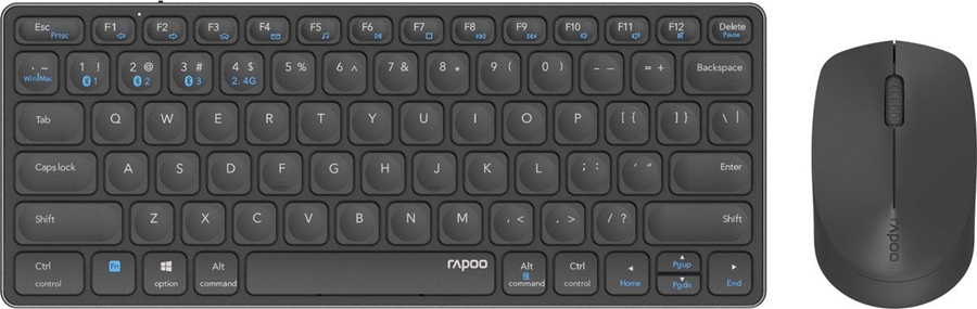 Rapoo 9600M Blade Combo TKL draadloze desktop comboset