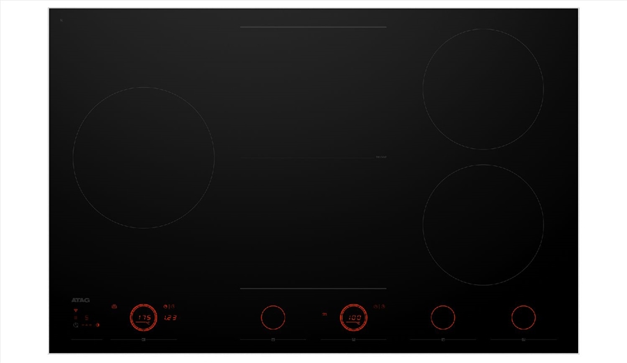 ATAG HI28571SV Inductiekookplaat met Celsius Cooking - 80 cm