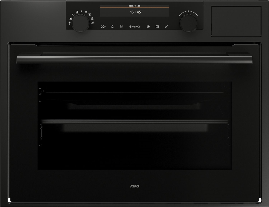 ATAG CS4695D Inbouw Combi Stoomoven met Kleurendisplay - Grafiet