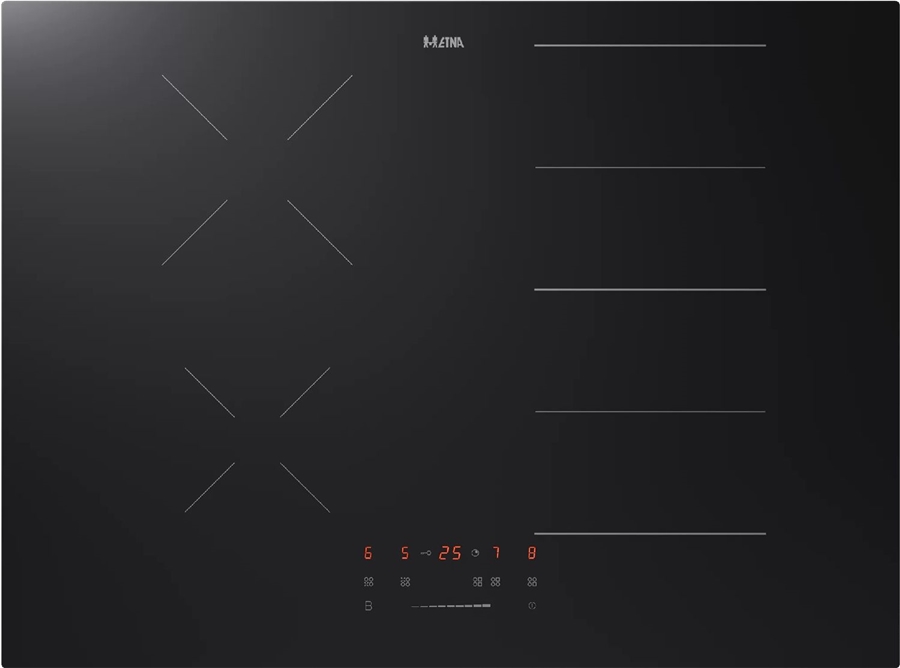 ETNA KIF370ZT Inductiekookplaat - 70 cm - met Koppelbare Flexzones