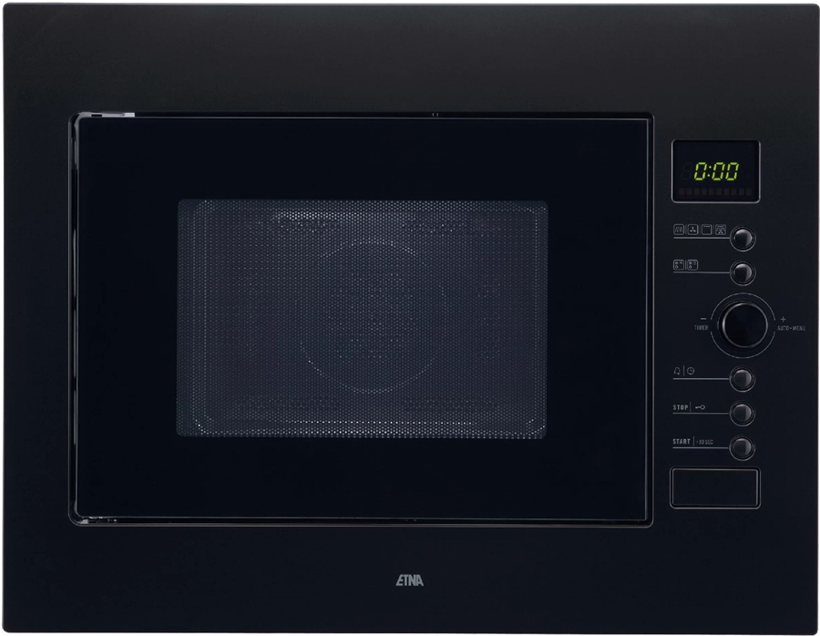 Etna CM232ZT Inbouw Combi-magnetron - Nis 45 cm - Matzwart