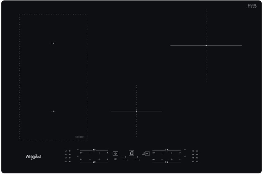 Whirlpool WL B2977 NE Inductiekookplaat - 4 Zones - FlexiCook