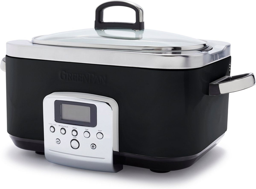 Greenpan Elite Slowcooker - Zwart